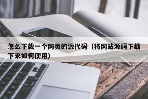 怎么下载一个网页的源代码(将网站源码下载下来如何使用)