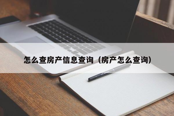怎么查房产信息查询（房产怎么查询）