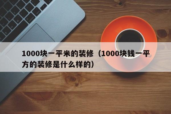 1000块一平米的装修(1000块钱一平方的装修是什么样的)