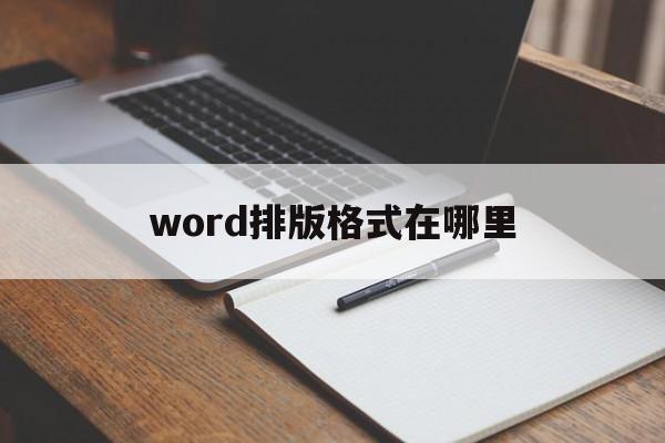 word排版格式在哪里(word排版格式在哪里打开)