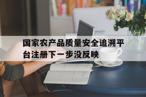 关于国家农产品质量安全追溯平台注册下一步没反映的信息