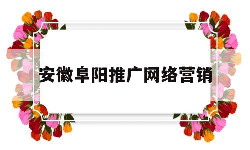安徽阜阳推广网络营销(阜阳公共资源交易中心官网)