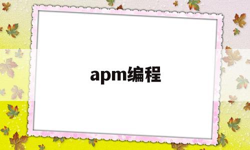 apm编程(spike编程适合多大孩子)