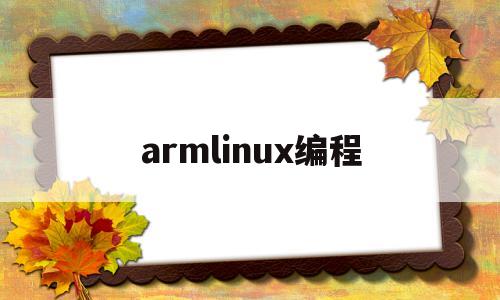armlinux编程(armlinux是什么)