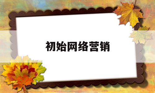 初始网络营销(列举常见的网络营销工具)