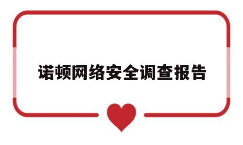 诺顿网络安全调查报告(诺顿网络安全调查报告怎么写)