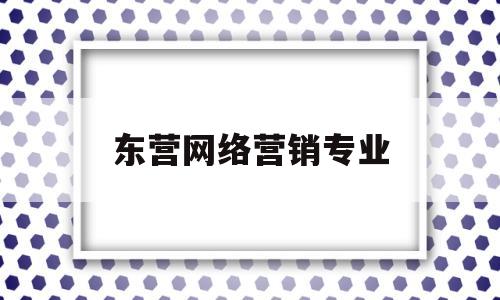 东营网络营销专业(网络营销专业学什么)
