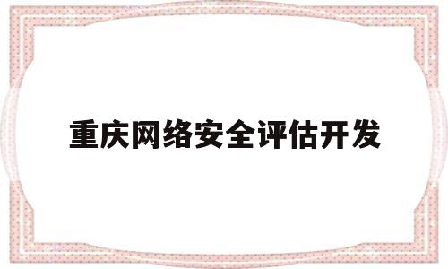 重庆网络安全评估开发(重庆网络安全评估开发公司)