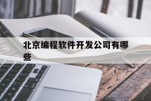 北京编程软件开发公司有哪些(北京编程软件开发公司有哪些公司)