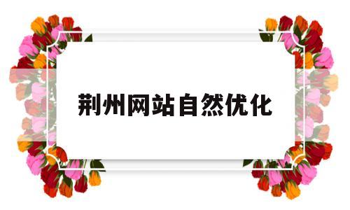 荆州网站自然优化(济南seo的排名优化)