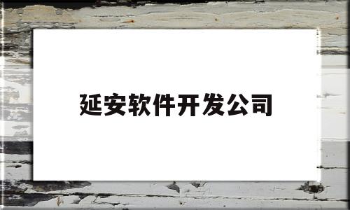 延安软件开发公司(延安软件测试报告电话)