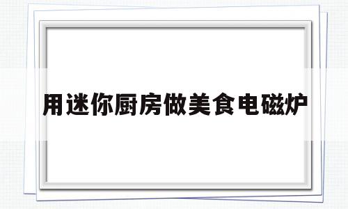 用迷你厨房做美食电磁炉(用迷你厨房做美食电磁炉视频)