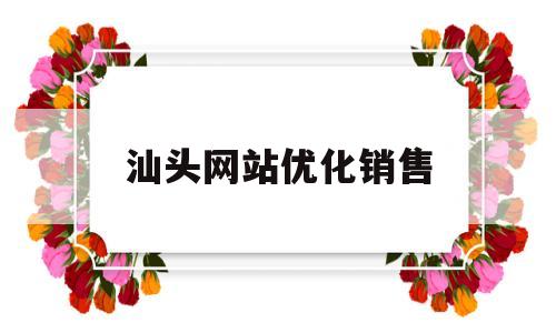 汕头网站优化销售(汕头百度网站快速优化)