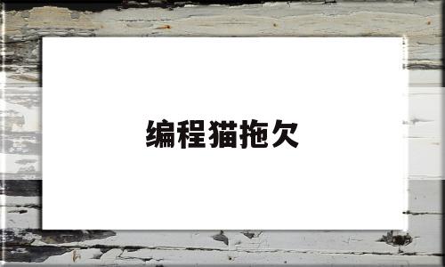 编程猫拖欠(编程猫 破产)