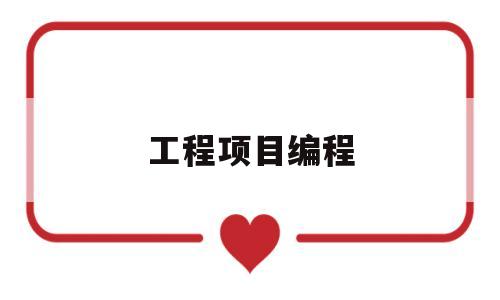 工程项目编程(工程编程师一个月能赚多少)